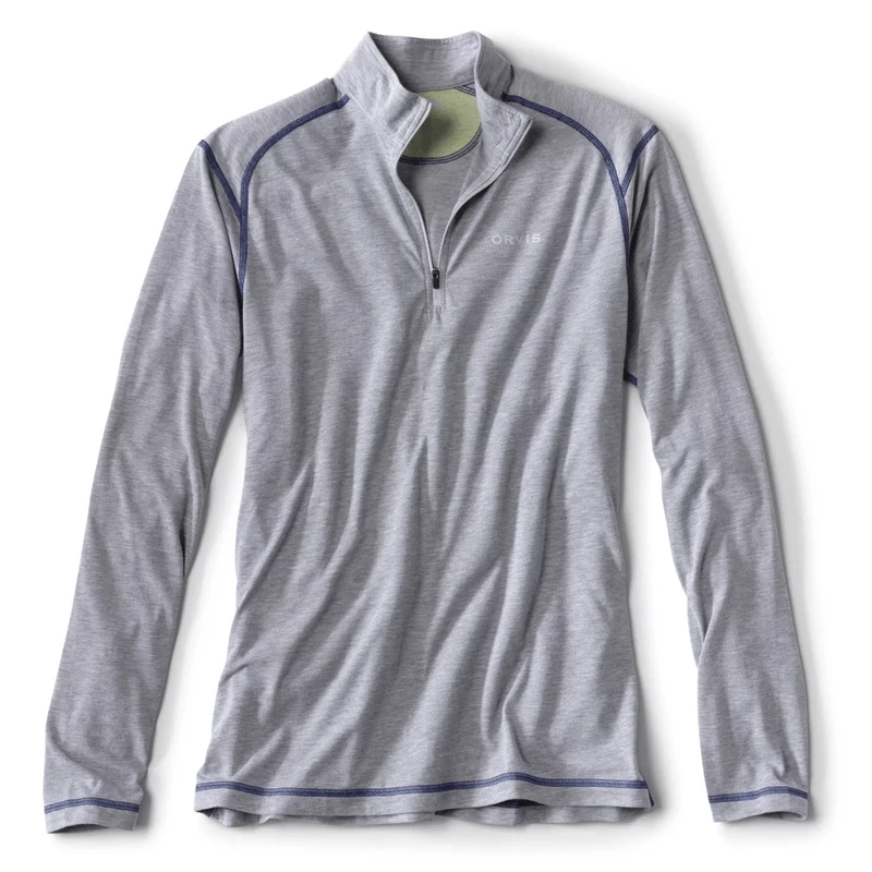 Orvis Drirelease Quarter-Zip Long-Sleeve Shirt - Men's
