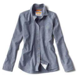 Orvis Women's Tech Chambray Long Sleeve Work Shirt