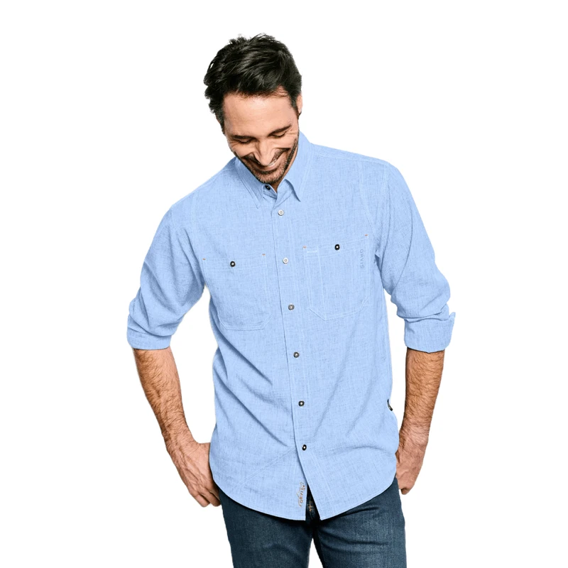 Orvis Tech Chambray Work Shirt - Men's - Image 3