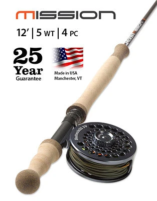 ORVIS MISSION 12ft 5wt 4pc.