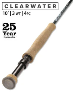 ORVIS CLEARWATER 10ft 3wt 4pc Fly Rod