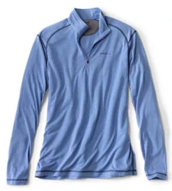 Orvis Dri-Release Quarter Zip Shirt - Bright Cobalt - 2X-Large