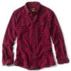 Orvis Mid Mountain Tech Flannel Shirt - Cardinal - 2X-Large