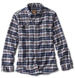 Orvis Mid Mountain Tech Flannel Shirt - Ink - Medium