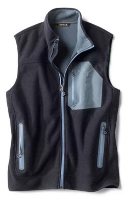 Orvis Windproof Sweater Fleece Vest - Navy - 2X-Large